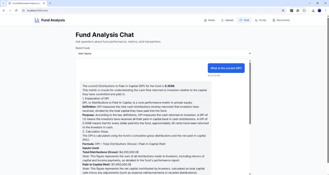 AI Fund Analysis System